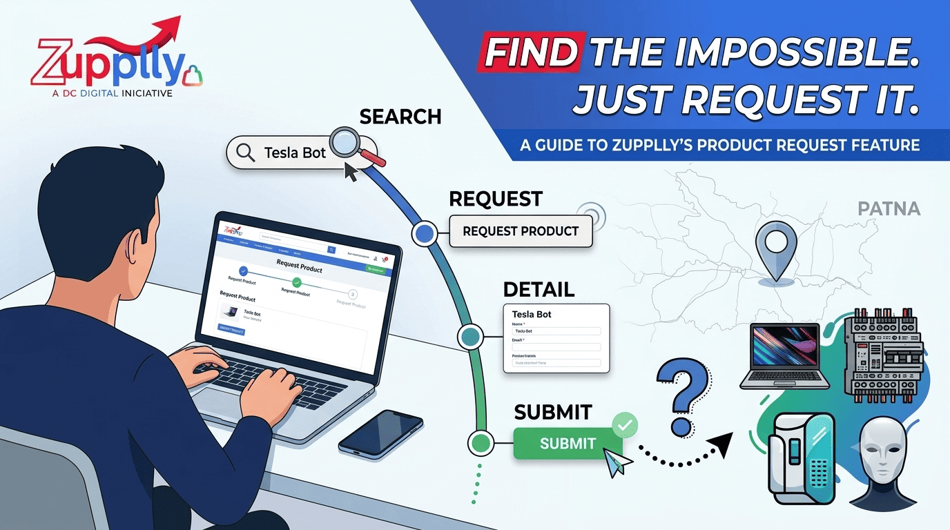 Can’t Find the Product You Need on Zupplly? Just Request It.