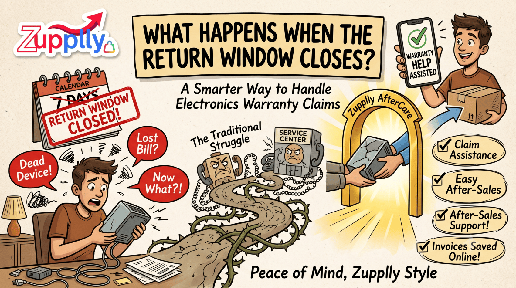 What Happens After the Return Window Closes? A Smarter Way to Handle Electronics Warranty Claims