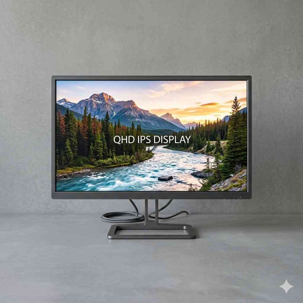 LG 32 Inch QHD IPS Monitor with USB-C (Copy)
