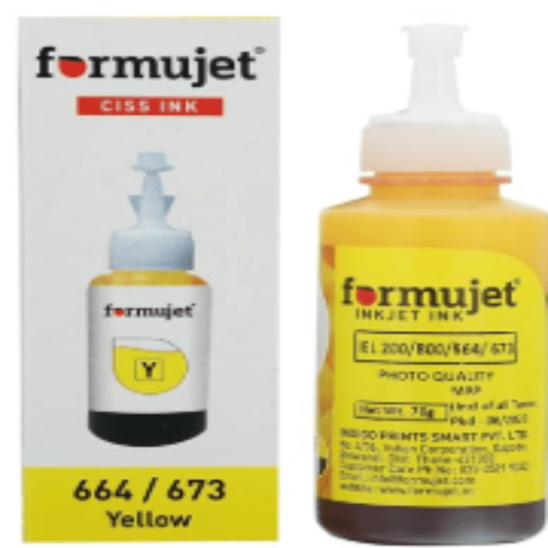 FORMUJET Epson 6-Color 200ml Bottle INK YELLOW